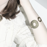 Alaya IN:STORE Organic Cirkelarmbånd Sølvbelagt V2