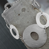 Alaya IN:STORE Organic Cirkelarmbånd Sølvbelagt V2