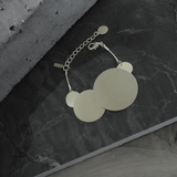 Alaya IN:STORE Bracciale Mega Circle Placcatura oro V2