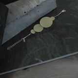 Alaya IN:STORE Bracciale Mega Circle Placcatura oro V2