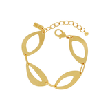 Alaya IN:STORE Bracciale asimmetrico placcato oro