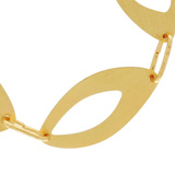 Alaya IN:STORE Bracciale asimmetrico placcato oro