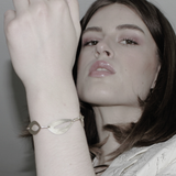 Alaya IN:STORE Bracciale asimmetrico placcato oro