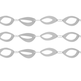 Alaya IN:STORE Asymmetrisk armbånd Sølvbelagt