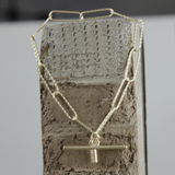 Tempeste IN:STORE Bracciale con graffetta a T Placcatura oro