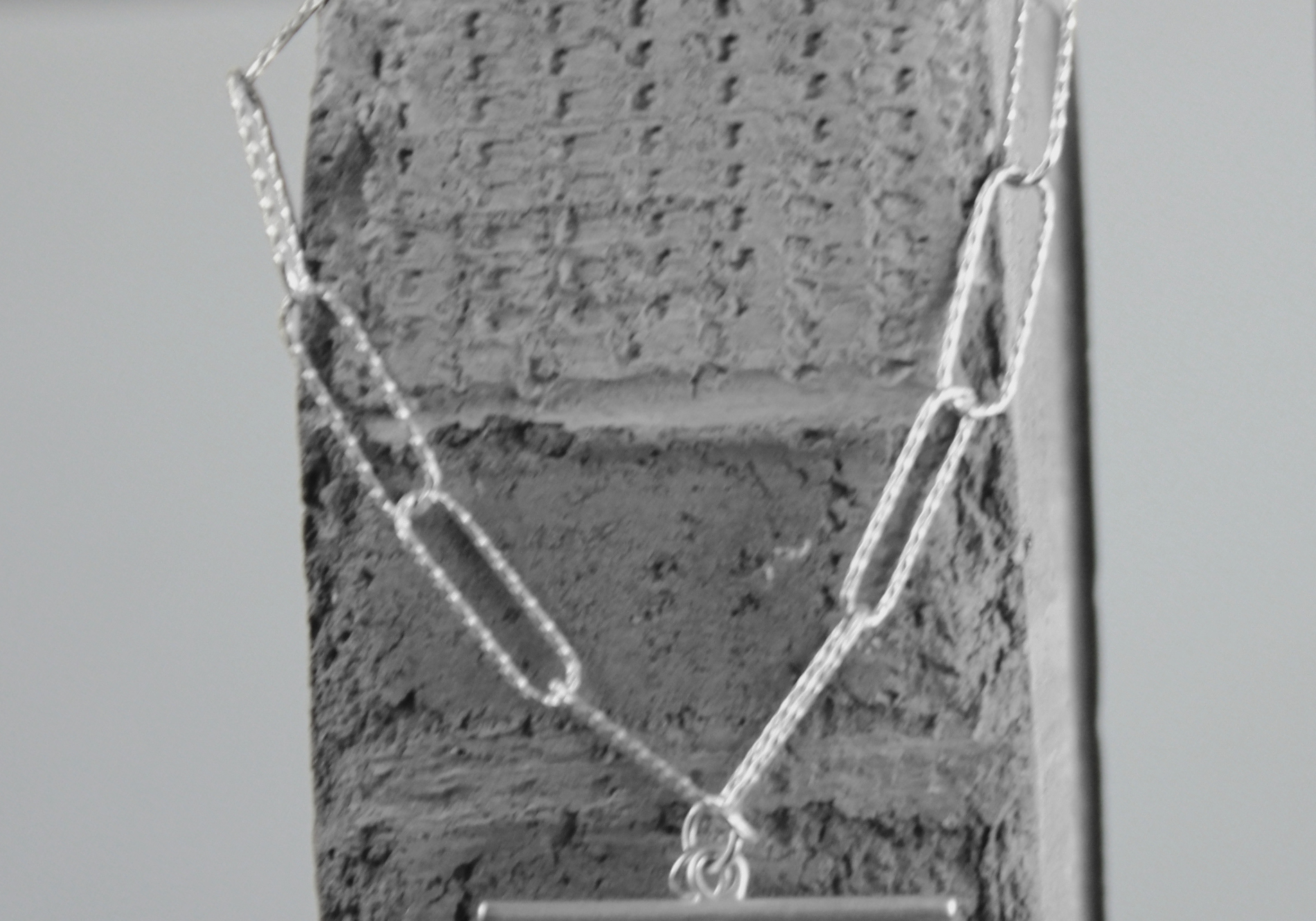 Tempeste IN:STORE T-bar Paperclip Bracelet Silver Plating, DNSK Copenhagen