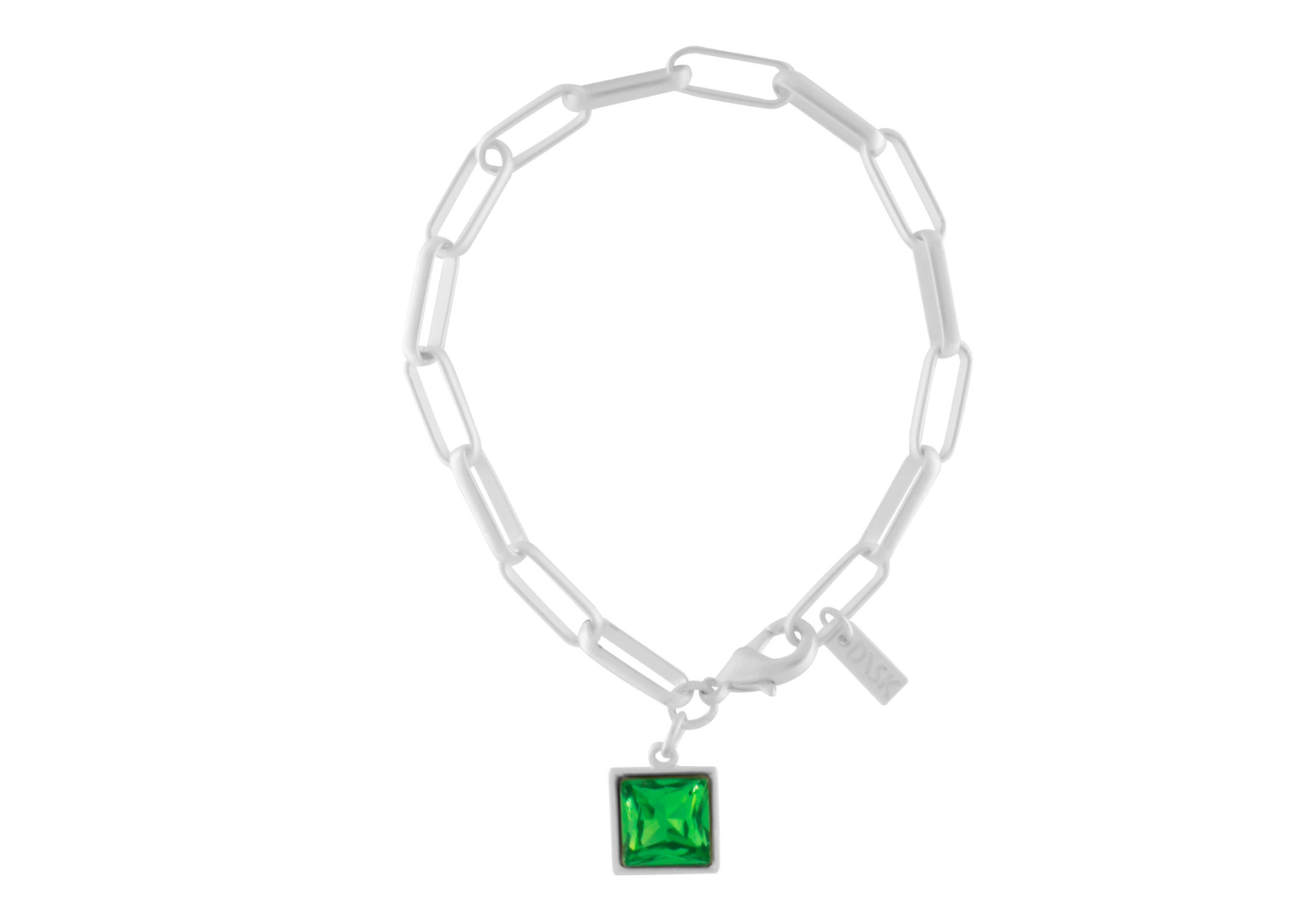Audrey IN:STORE Emerald Bracelet Silver Plating, DNSK Copenhagen