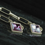 Audrey IN:STORE Pulsera fucsia baño de oro