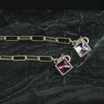 Audrey IN:STORE Fuchsia armbånd Guldbelagt, DNSK Copenhagen