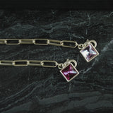 Audrey IN:STORE Pulsera fucsia baño de oro