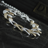 Audrey IN:STORE Kurzes 2-Ton-Armband Vergoldung