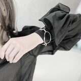 Elysian IN:STORE 2-tone Organic Armbånd Sølvbelagt