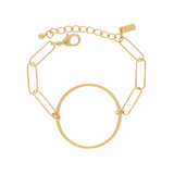 Tempeste IN:STORE Bracciale graffetta placcatura oro