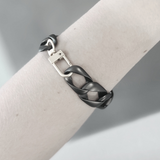 Anastazia LIMITED IN:STORE  Bracciale a maglie chiuse placcato ematite