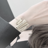 Elysian IN:STORE Cube Statement Armbånd Sølvbelagt