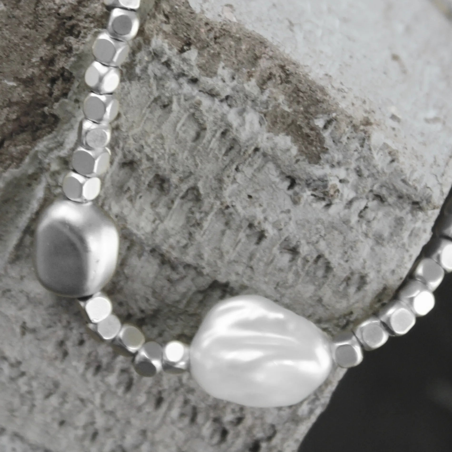Audrey Parelarmband Zilver Plating, Dansk Copenhagen