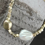 Audrey Pearl Bracelet Gold Plating, Dansk Copenhagen