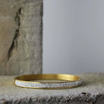 Joy Waterproof Bangle CZ White 18K Gold Plating -DNSK Copenhagen