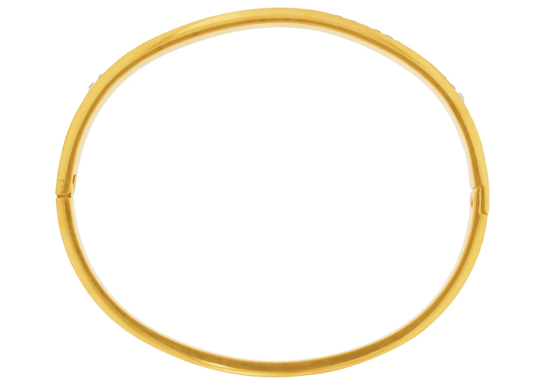 Joy Waterproof Bangle CZ wit 18K verguld, DNSK Kopenhagen