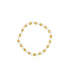 Joy Waterproof Elastic Pearl Mix Bracelet 18K Gold Plating -DNSK Copenhagen