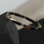 Joy Waterproof Clear CZ Delicate Bangle 18K Gold Plating -DNSK Copenhagen