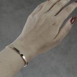 Joy Waterproof Clear CZ Delicate Bangle 18K Gold Plating -DNSK Copenhagen