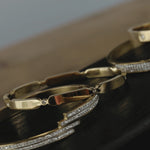 Joy Waterproof Clear CZ Delicate Bangle 18K Gold Plating -DNSK Copenhagen