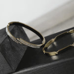 Joy Waterproof Clear CZ Delicate Bangle 18K Gold Plating -DNSK Copenhagen