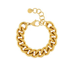 Courage Waterproof Mega Chunky Panzer Bracelet 18K Gold Plating In Box -DNSK Copenhagen