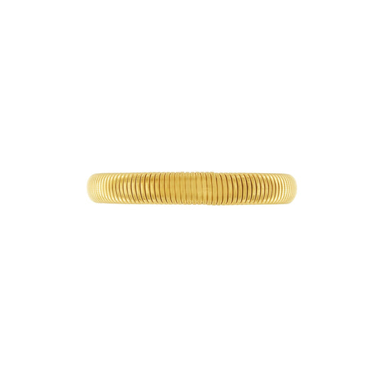 Courage Waterproof Semi Elastic Bracelet 18K Gold Plating