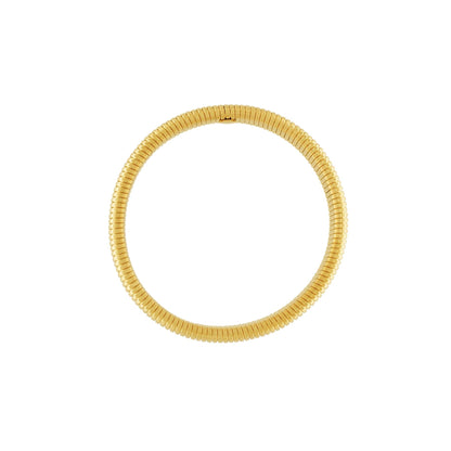 Courage Waterproof Semi Elastic Bracelet 18K Gold Plating