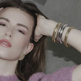 Courage Waterproof Semi Elastic Bracelet Silver Plating, Dansk Copenhagen