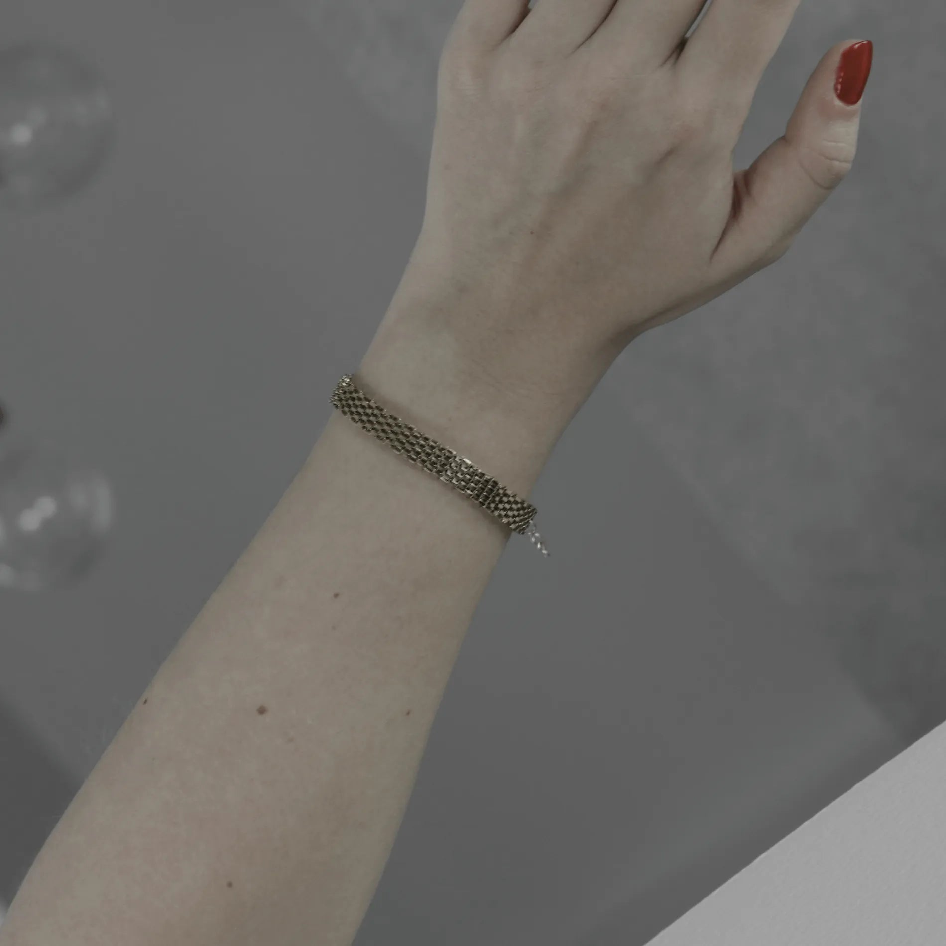 Passion Waterproof Vintage Chain Bracelet 18K Gold PlatingDNSK Copenhagen