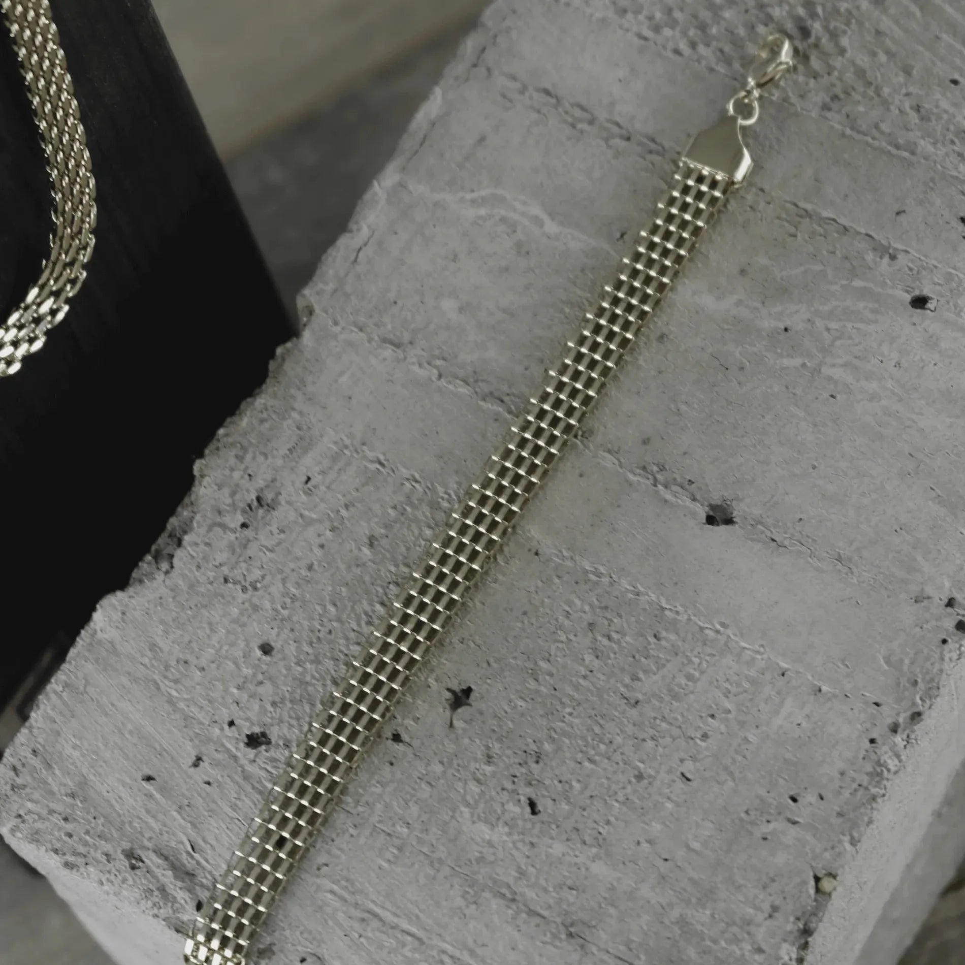 Passion Waterproof Vintage Chain Bracelet 18K Gold PlatingDNSK Copenhagen