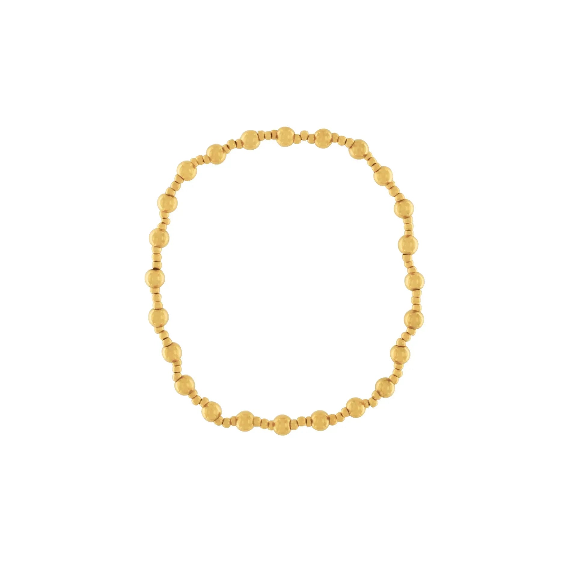 Passion Waterproof Elastic 2 Ball Bracelet 18K Gold PlatingDNSK Copenhagen