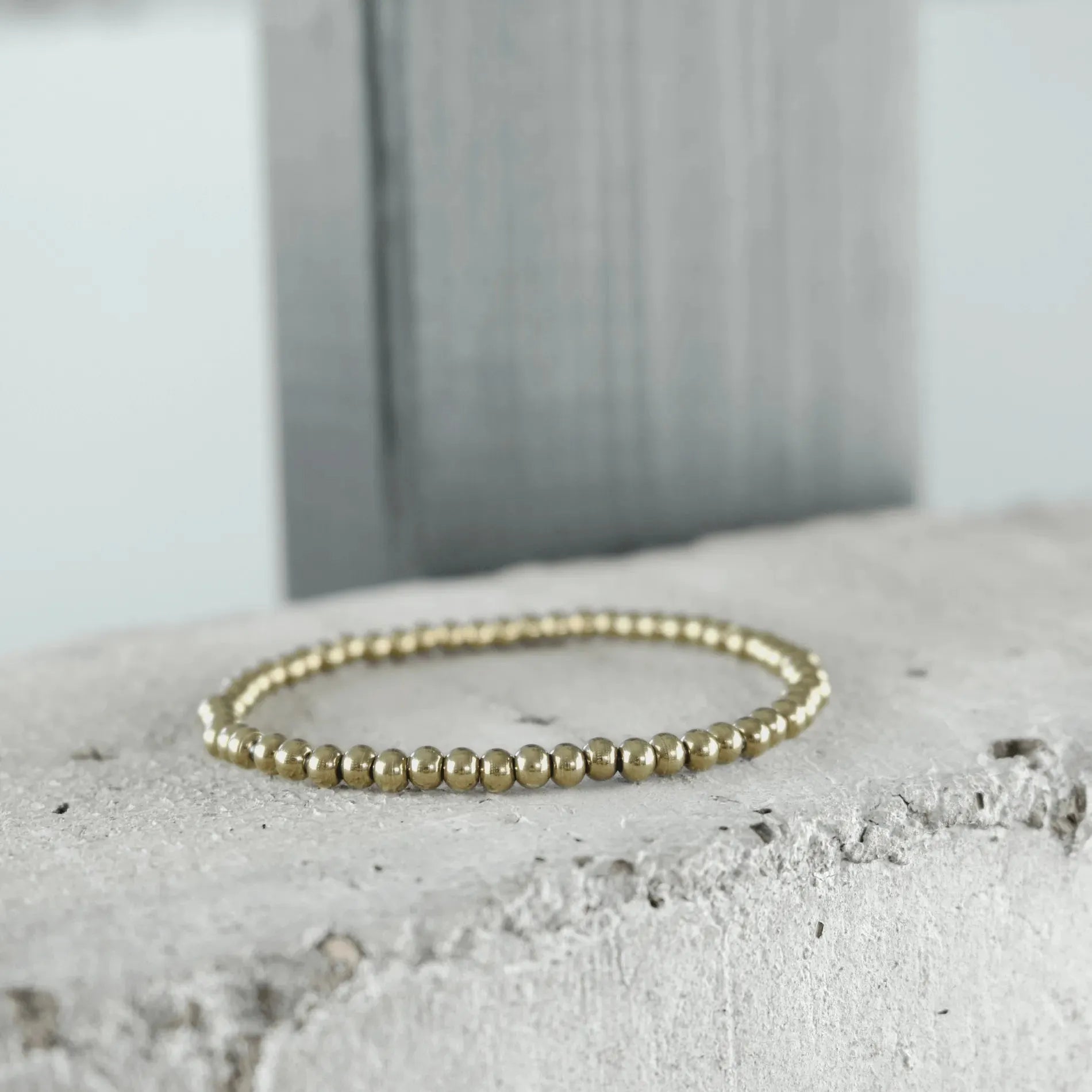 Passion Waterproof Elastic Ball Bracelet 18K Gold PlatingDNSK Copenhagen