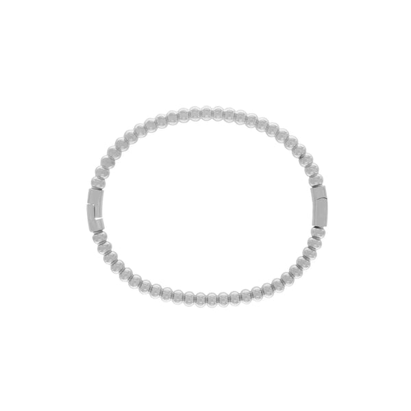 Passion Waterproof Boule Bangle Bracelet plaqué argent -DNSK Copenhagen