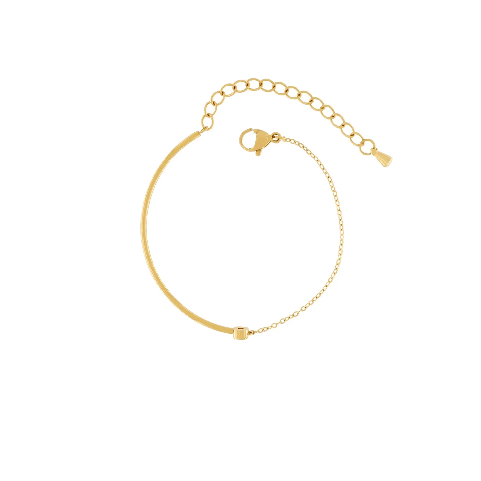 Joy Waterproof Clear CZ Bracelet 18K Gold PlatingDNSK Copenhagen
