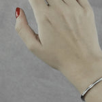 Joy Waterproof Slim CZ Bangle 18K Gold Plating -DNSK Copenhagen