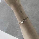 Joy Waterproof Link Pearl Bracelet 18K Gold Plating -DNSK Copenhagen