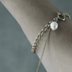 Joy Waterproof Link Pearl Bracelet 18K Gold Plating -DNSK Copenhagen
