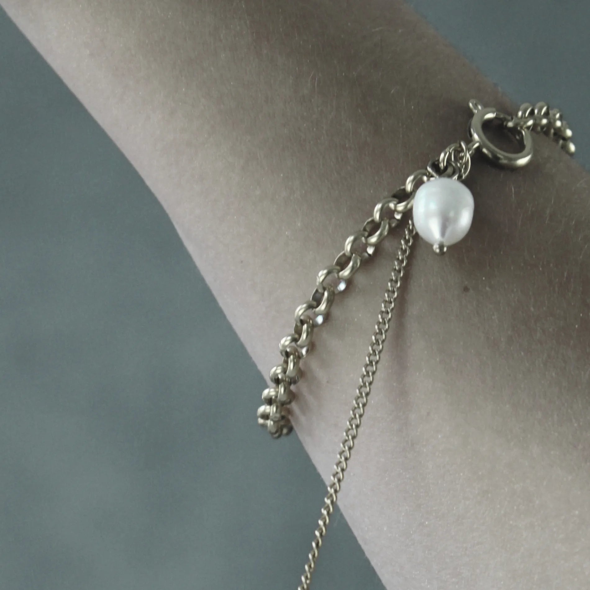 Joy Wasserfester Link Perlenarmband 18K Vergoldung, Dansk Copenhagen