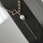 Joy Waterproof Link Pearl Bracelet 18K Gold Plating -DNSK Copenhagen