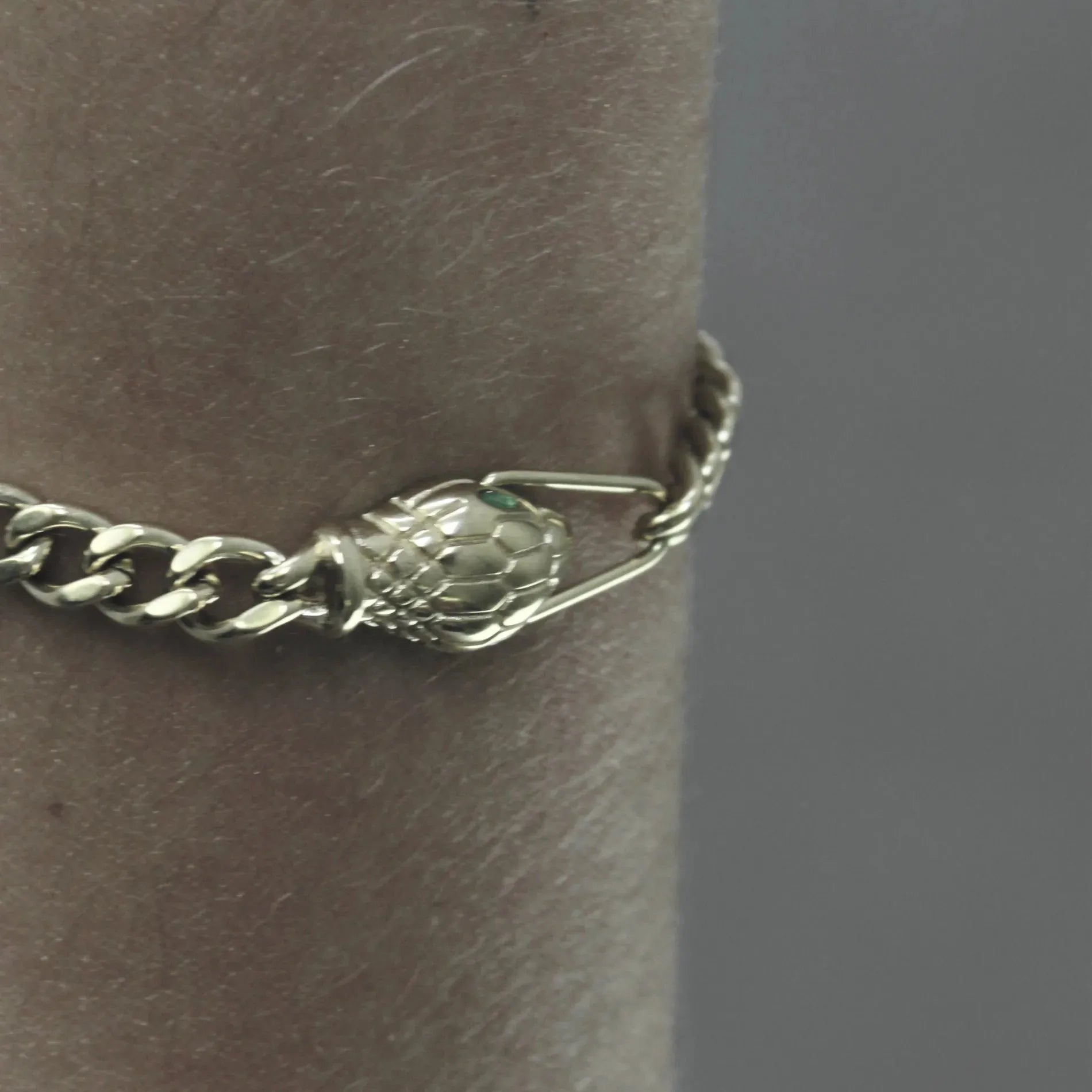 Joy Waterproof Snake Link Bracelet 18K Gold Plating, Dansk Copenhagen