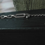 Courage Waterproof T-Bar Heart Bracelet Silver Plating -DNSK Copenhagen