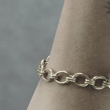 Courage Waterproof Smooth Link Bracelet Silver Plating, Dansk Copenhagen