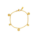 Passion Waterproof Dot Armband 18K Goldplattierung