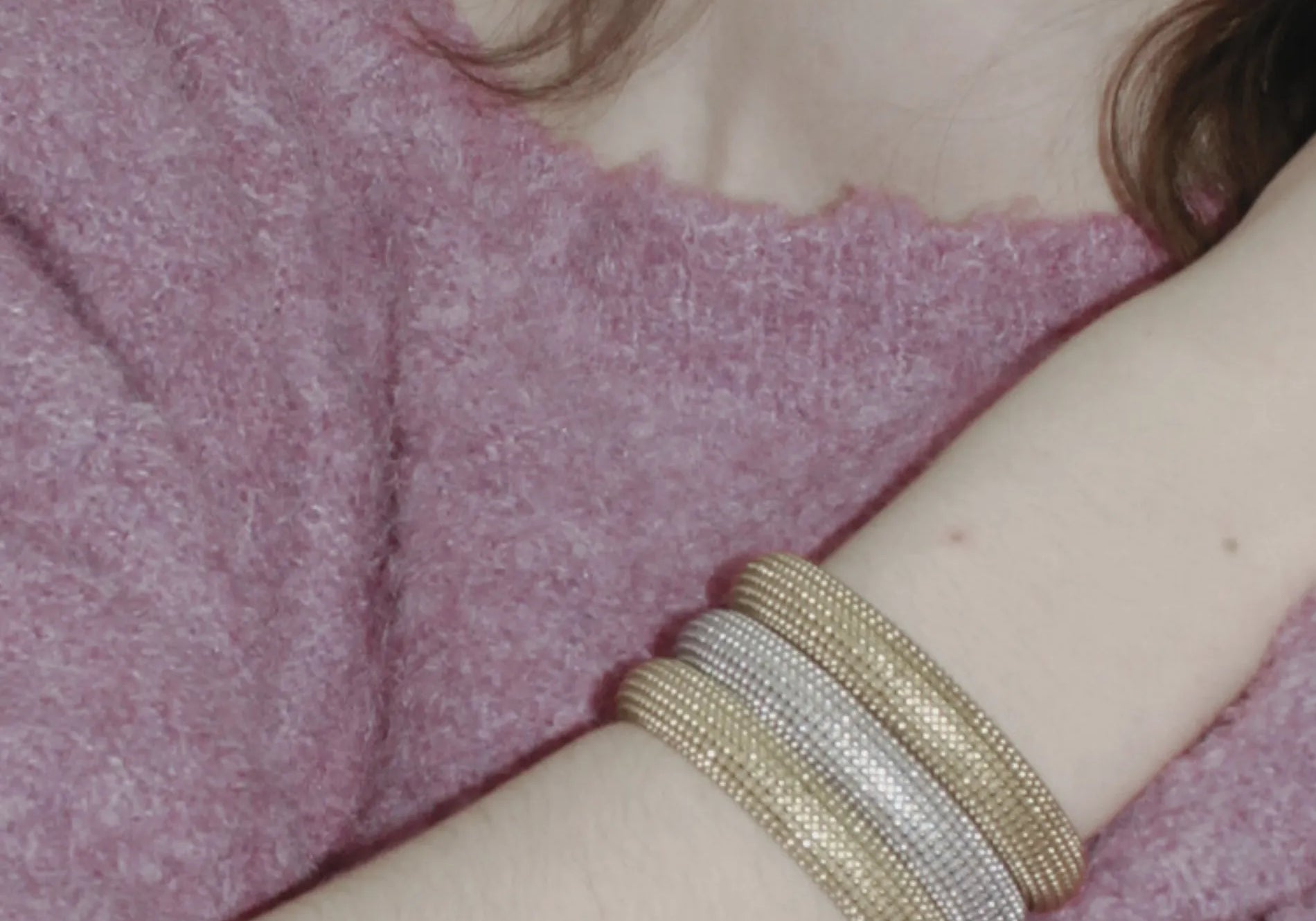 Courage Vattentåliga Oblong Cuff Armband 18K guldplätering, Dansk Copenhagen