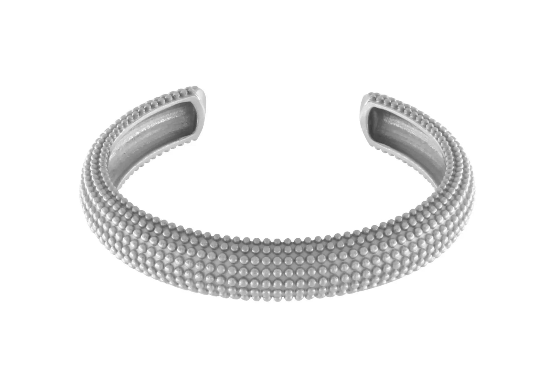 Courage Vattentåliga Oblong Cuff Armband Silverplätering, Dansk Copenhagen
