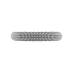 Courage Waterproof Oblong Cuff Bracelet Silver Plating -DNSK Copenhagen